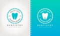 Tooth logo vector. Dentistry design.